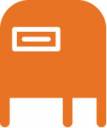 B2ap3 Icon Dropbox Orange