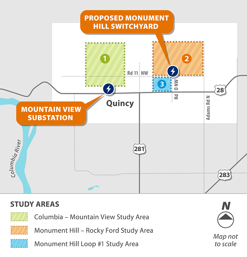 Quincy Project Area Map